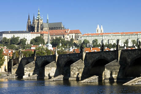 Karlsbruecke von prag foto