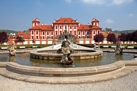 Schloss troja in prag foto