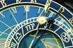 Ein Detail Der Astronomischen Uhr Auf Dem Altstaedter Platz In Prag