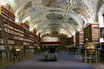 Halle Eines Barocken Bibliothek In Prag