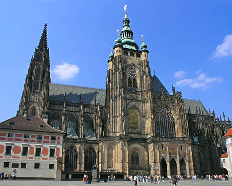 Saint vitus cathedral prague photo